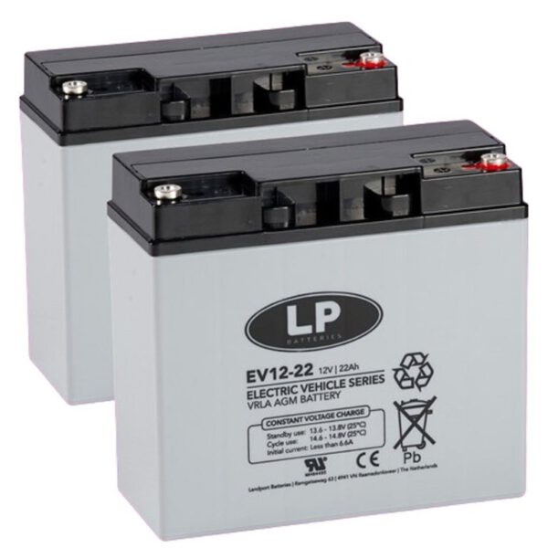 2 Stück Landport EV12-22 | 12V 22Ah