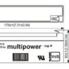 Multipower MP2,3-12 VdS | 12V 2,3Ah