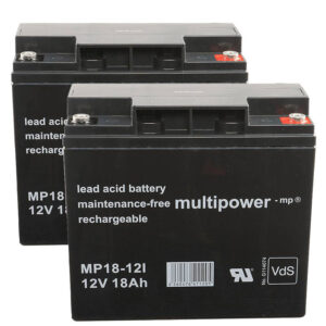 Ersatz-Akkusatz Multipower für USV-Anlage DELL DL1400I