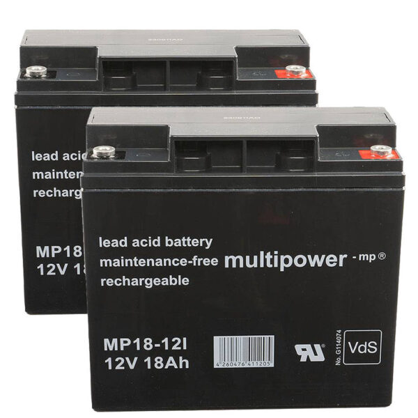 Ersatz-Akkusatz Multipower für USV-Anlage DELL DL1400I