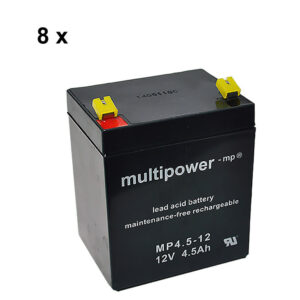 Ersatz-Akkusatz Multipower für APC Smart-UPS SUA2200RMI2U RBC43