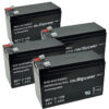 Ersatz-Akkusatz Multipower für APC Back-UPS SMT1500RMI2U RBC133