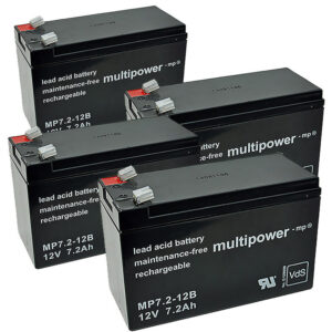Ersatz-Akkusatz Multipower für APC Back-UPS SMT1500RMI2U RBC133