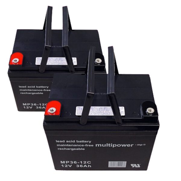 Akku-Satz 24V 36Ah für Pride Revo 2.0