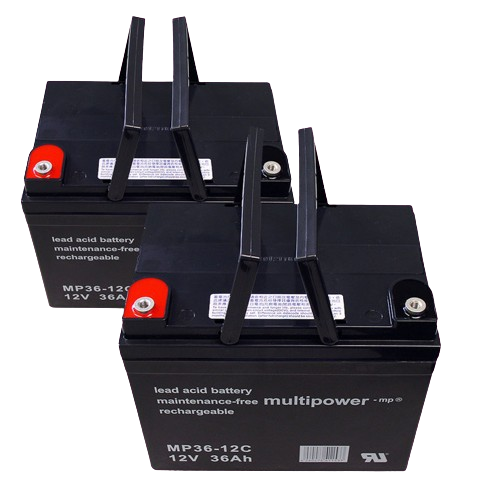 Akku-Satz 24V 36Ah für Shoprider TE 889 NRS Borkum