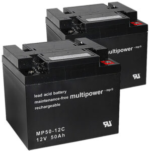 Akku-Satz 24V 50Ah für Vermeiren Navix E-Rollstuhl