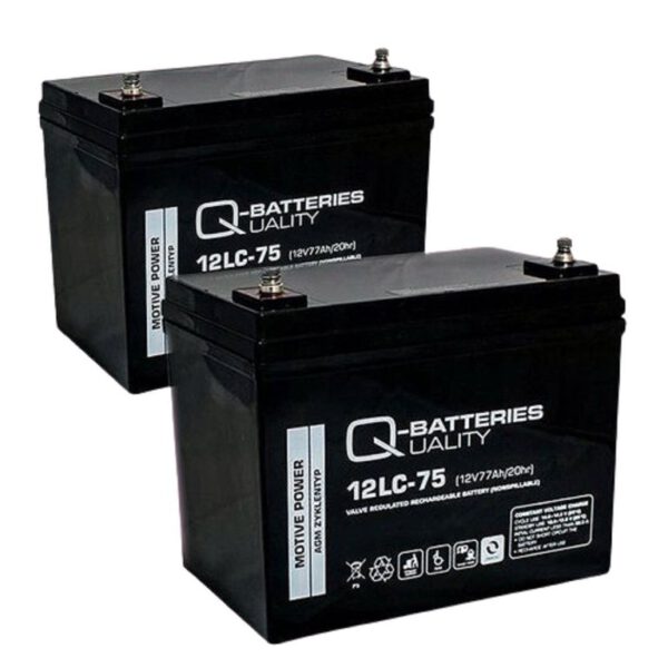 Akku-Satz 24V 77Ah statt 75Ah für Shoprider 889 AE Pico