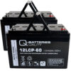 2 Stück Q-Batteries 12LCP-60