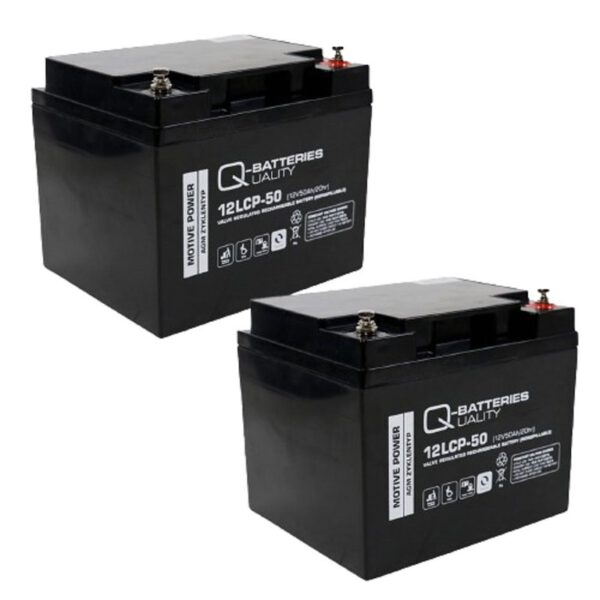 Akku-Satz 24V 50Ah für Freerider FR 510-DES2b E-Rollstuhl