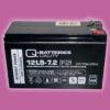 Ersatz-Akku 12V 7,2Ah für Best Power USV-Anlagen