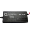 Bleiakku Ladegerät BL 24-5 von Q-Batteries mit XLR-Stecker