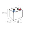 Exide Sonnenschein GF 12 63 Y | 12V 63Ah