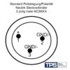 Bleiakku Ladegerät TPS150-CH24-6 mit XLR-Stecker
