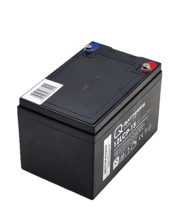 4 Stück Q-Batteries 12LCP-15 | 12V 15Ah