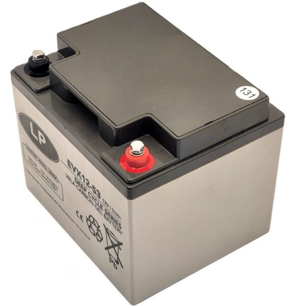 2 Stück Landport EVX12-53 T6 12V 53Ah