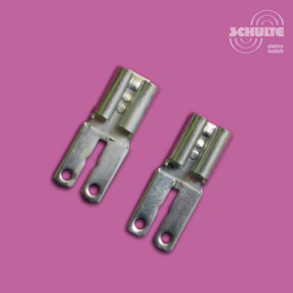 Faston Adapter 4,8 mm auf 6,3 mm (2 Stück)