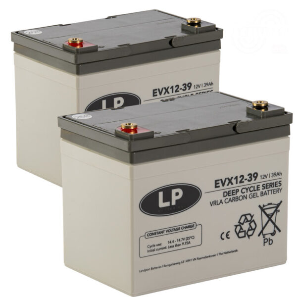 Akku-Satz 24V 39Ah für Vermeiren Express Elektro-Rollstuhl