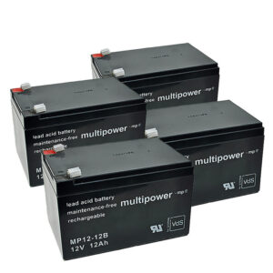 Ersatz-Akkusatz Multipower für USV Compaq-HP T2200XR