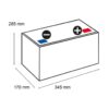 Batterie-Satz 24V 105Ah für Gansow Scheuersaugmaschine CT 40 B 50
