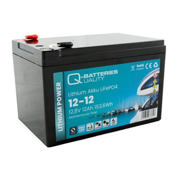 Q-Batteries Lithium-Akku LiFePO4 12-12