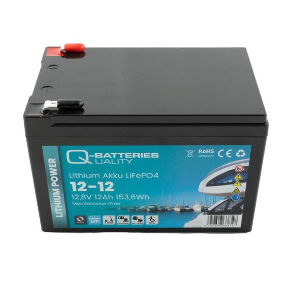 Q-Batteries Lithium-Akku LiFePO4 12-12