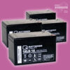 4 Stück Q-Batteries 12LS-12 F2 (VdS) | 12V 12Ah