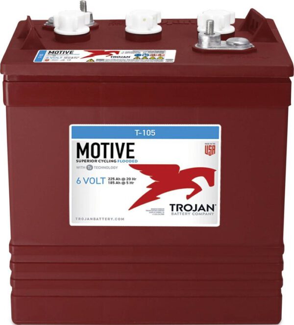 Trojan T-105 | 6V 225Ah mit ELPT-Anschluss