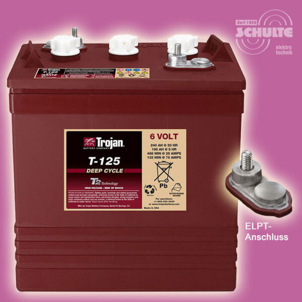 Trojan_T-125_ELPT.jpg Trojan T-125 | 6V 240Ah | mit ELPT-Anschluss