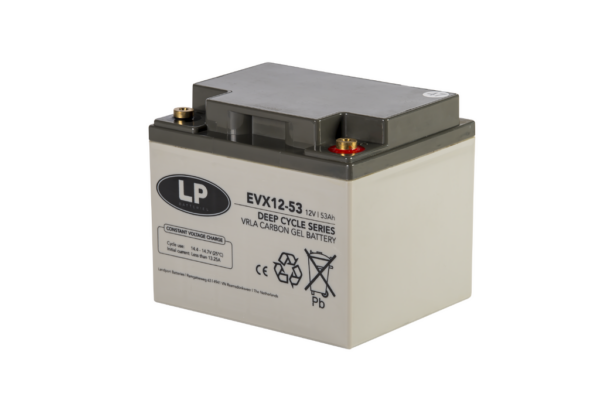 2 Stück Landport EVX12-53 T6 12V 53Ah