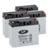 Akku-Satz 48V 22Ah für VELECO Turris passend 6-DZM-20