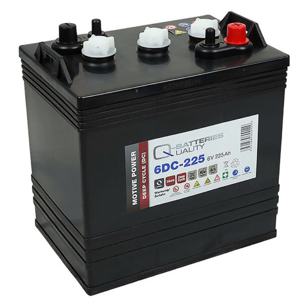 Q-Batteries 6DC-225 6V 225Ah passend Trojan T-105