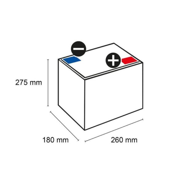 Q-Batteries 6DC-225 6V 225Ah passend Trojan T-105