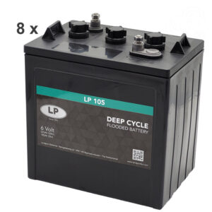 Batterie-Satz 48V 225Ah für E-Z-GO Shuttle 956E