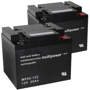 Akku-Satz 24V 50Ah für Swiss-Trac Rollstuhlzuggerät
