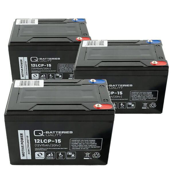 Akku-Satz 36V 15Ah für SXT 500 EEC Facelift mit Blei-Akku