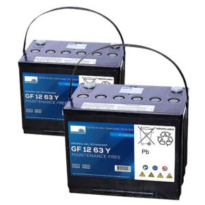 Akku-Satz 24V 63Ah für Invacare TDX SR