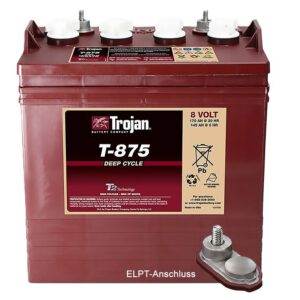 Akku-Satz 48V 170Ah Trojan T-875 mit ELPT-Anschluss
