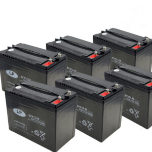 Ersatz-Akkusatz EVX12-55 72V 55Ah (C20) für Econelo F1