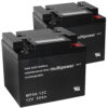 Multipower_MP50-12C_2fach_WEISS_NEU Akku-Satz 24V 50Ah für A Mobility GT Transport